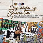 DHum and DSS hold GE Conversation commemorating Martial Law